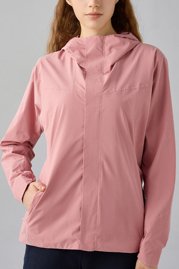 Windproof Fleece Lined Hooded Jacket