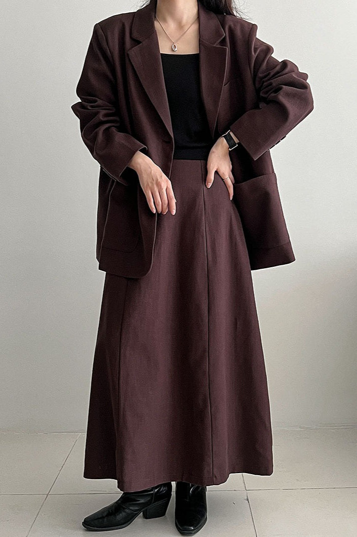 Linen Relaxed Fit Blazer