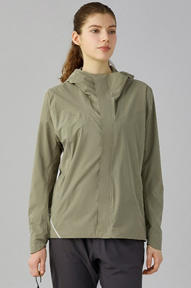 Windproof Fleece Lined Hooded Jacket