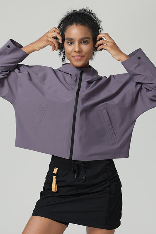 Waterproof Windbreaker Relaxed Jacket