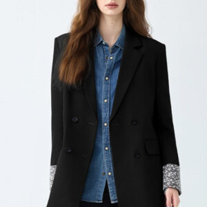 Elegant Mid-Length Office Blazer