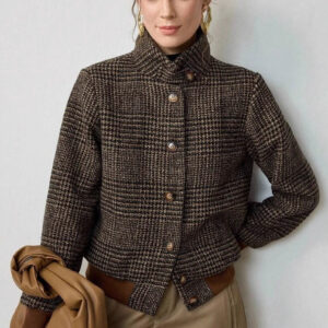 Plaid Oversized Vintage Jacket