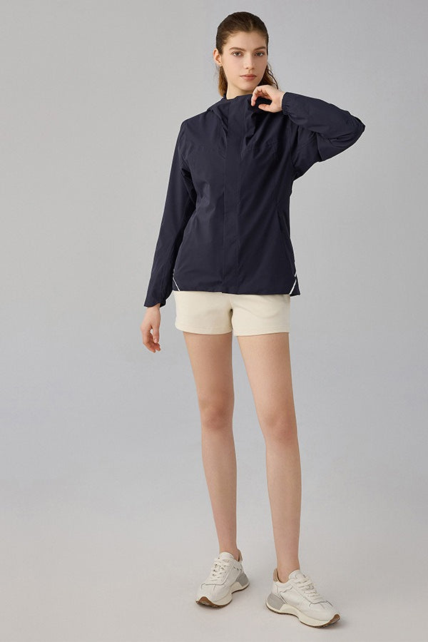 Windproof Fleece Lined Hooded Jacket